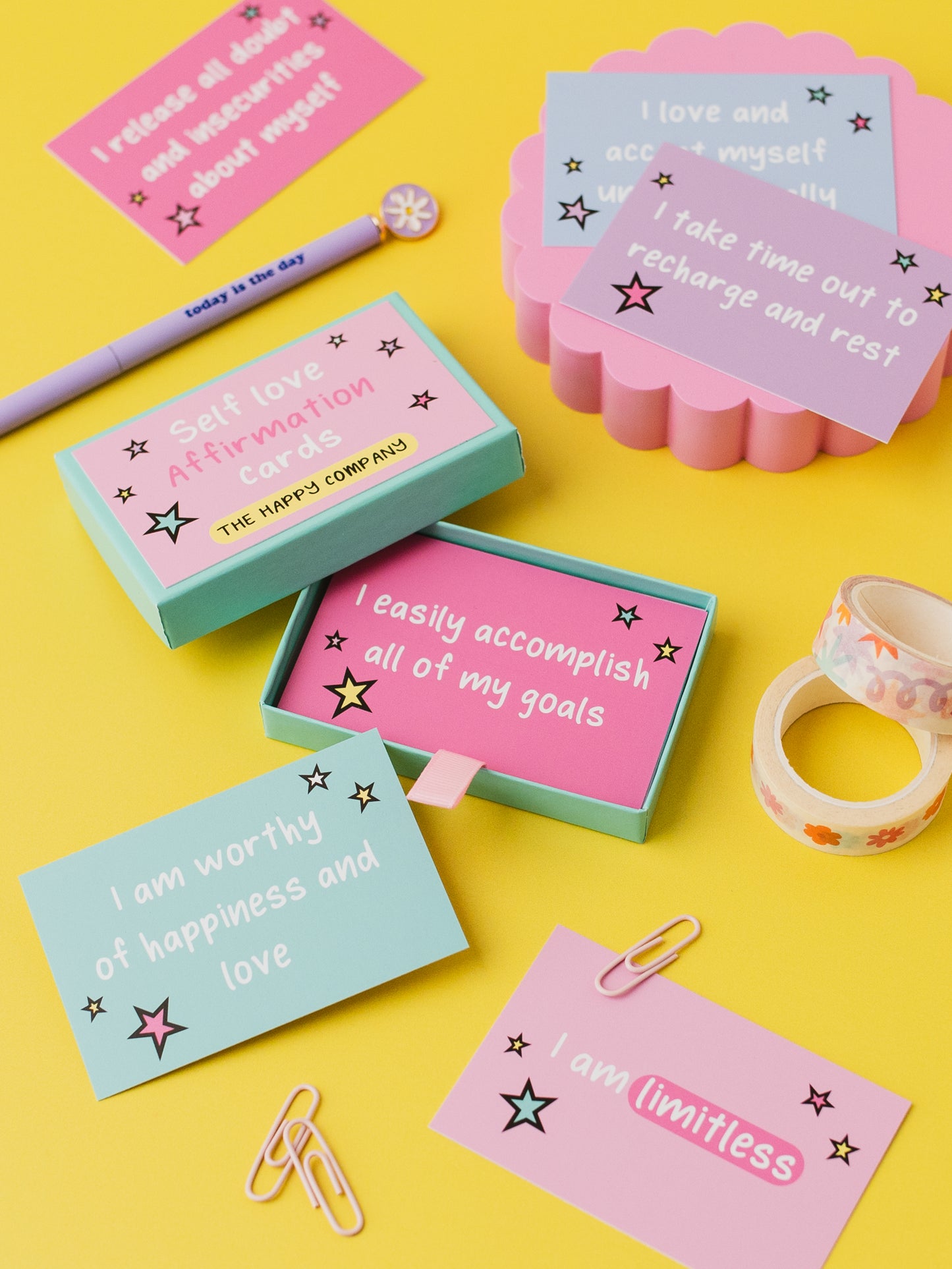 Self Love Affirmation Cards