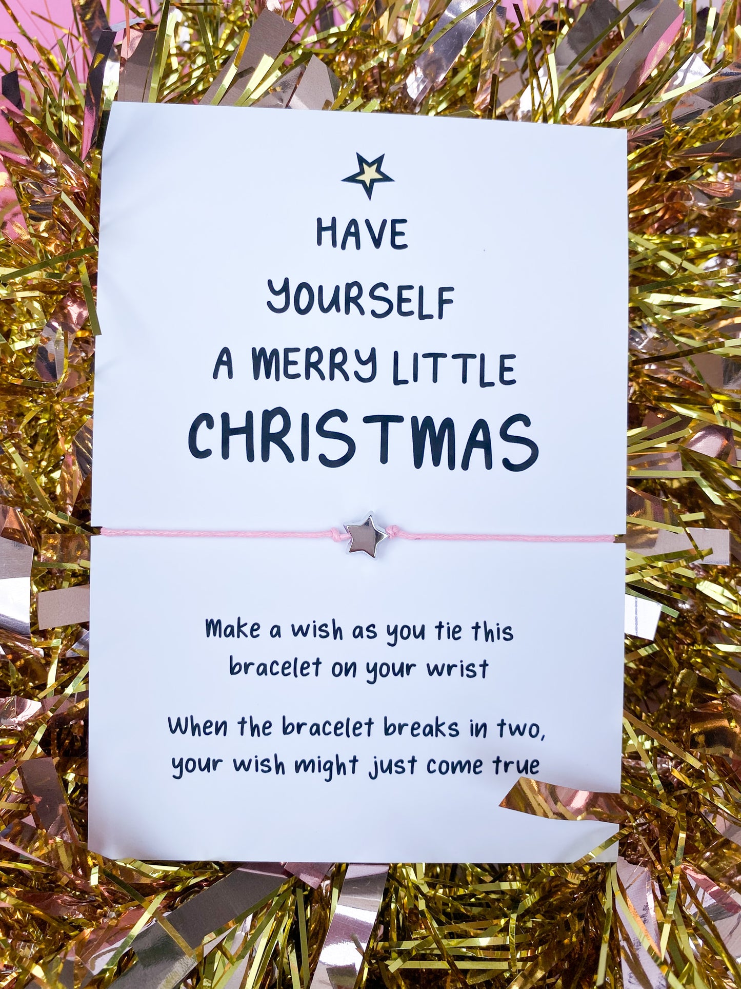 A Merry Little Christmas Wish Bracelet