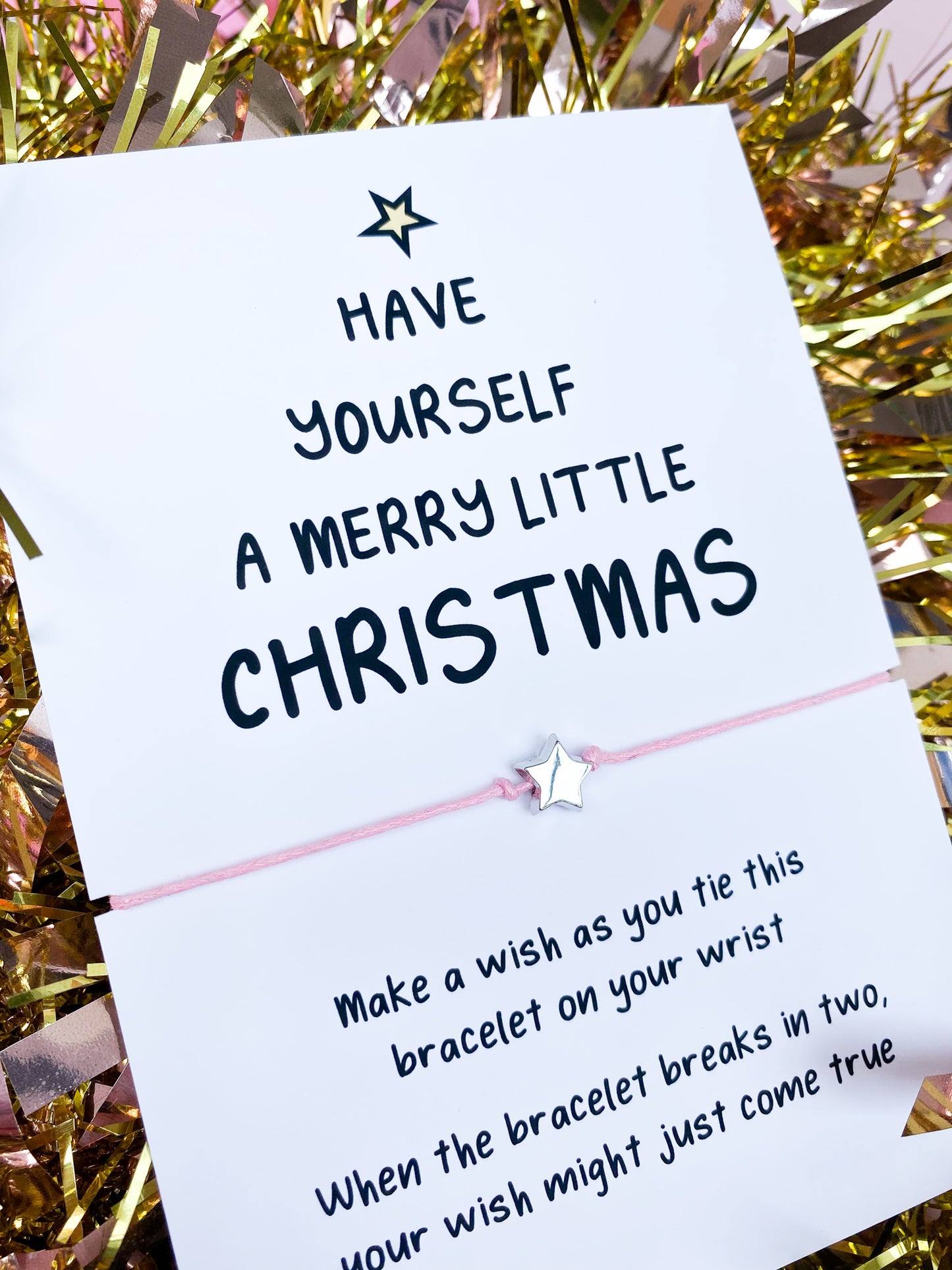 A Merry Little Christmas Wish Bracelet
