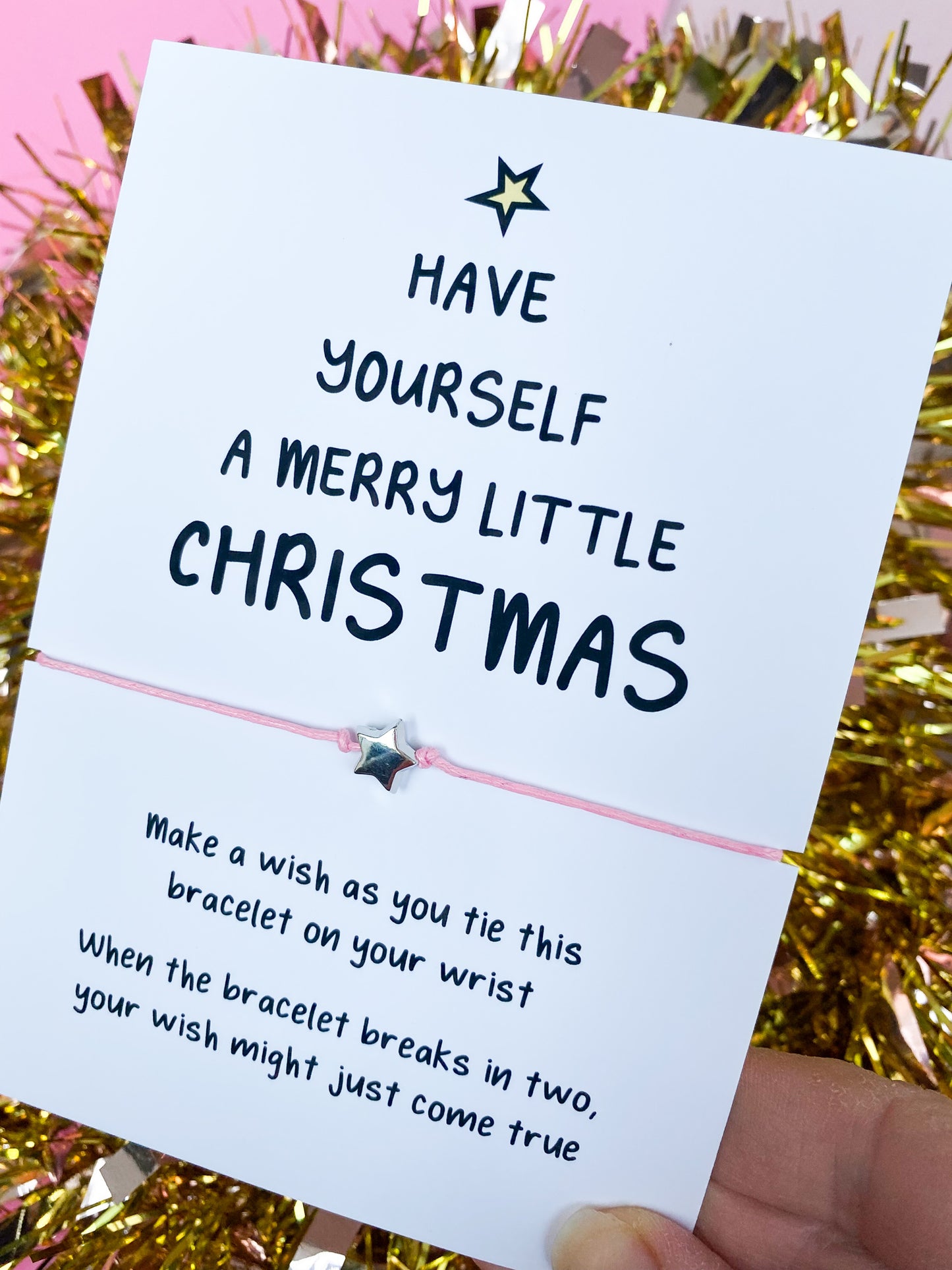 A Merry Little Christmas Wish Bracelet