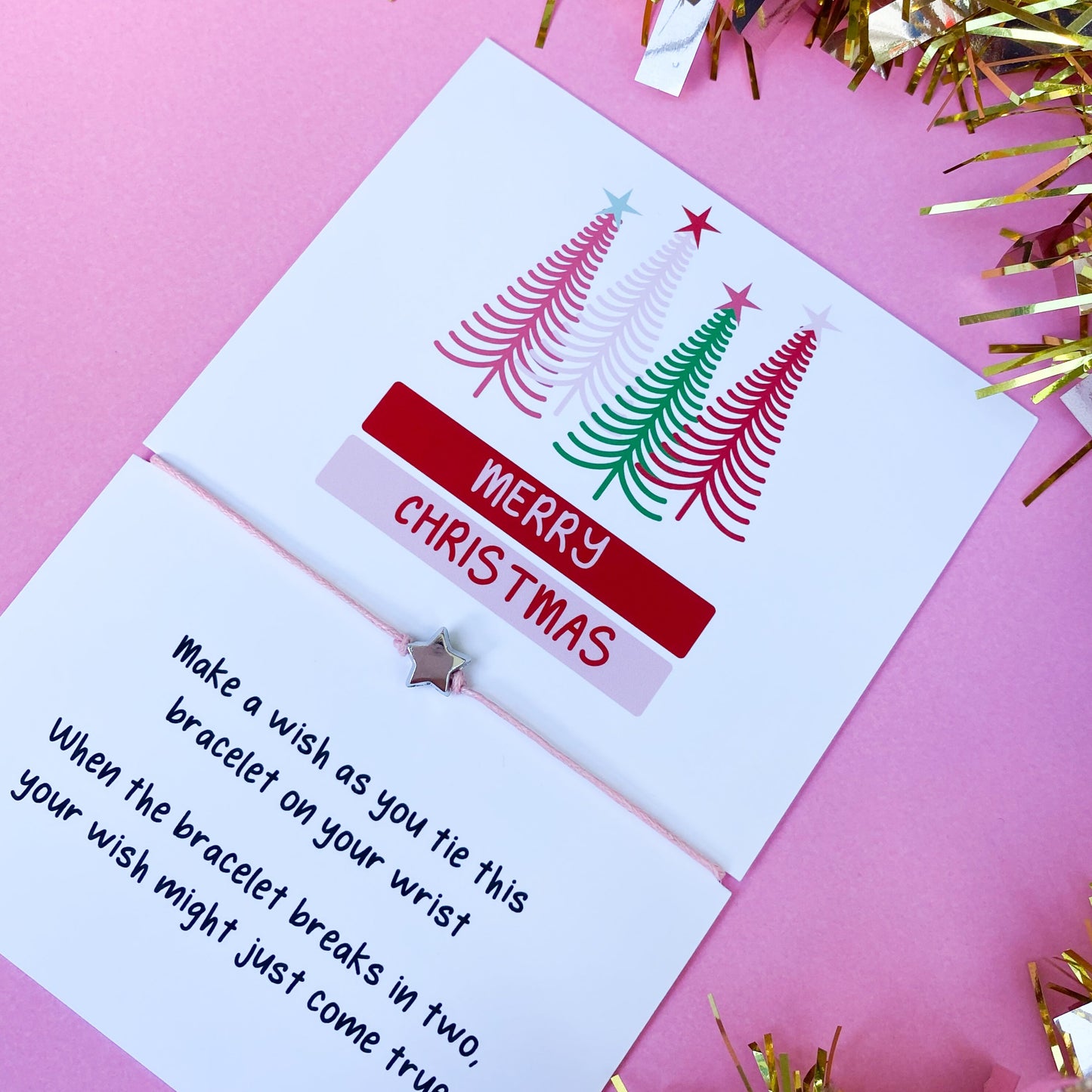 Merry Christmas Wish Bracelett | Wish String Bracelet