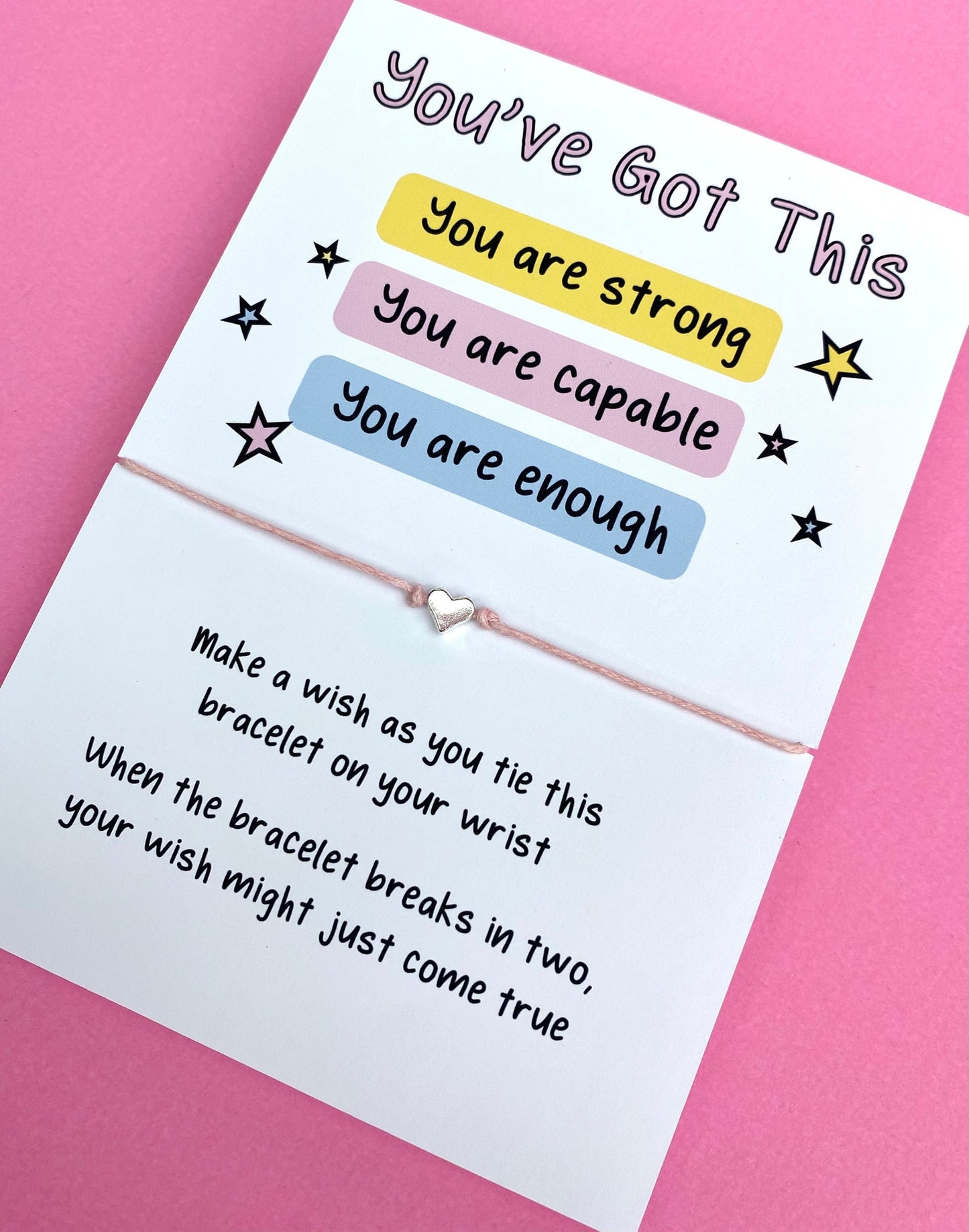 Affirmation Wish Bracelet