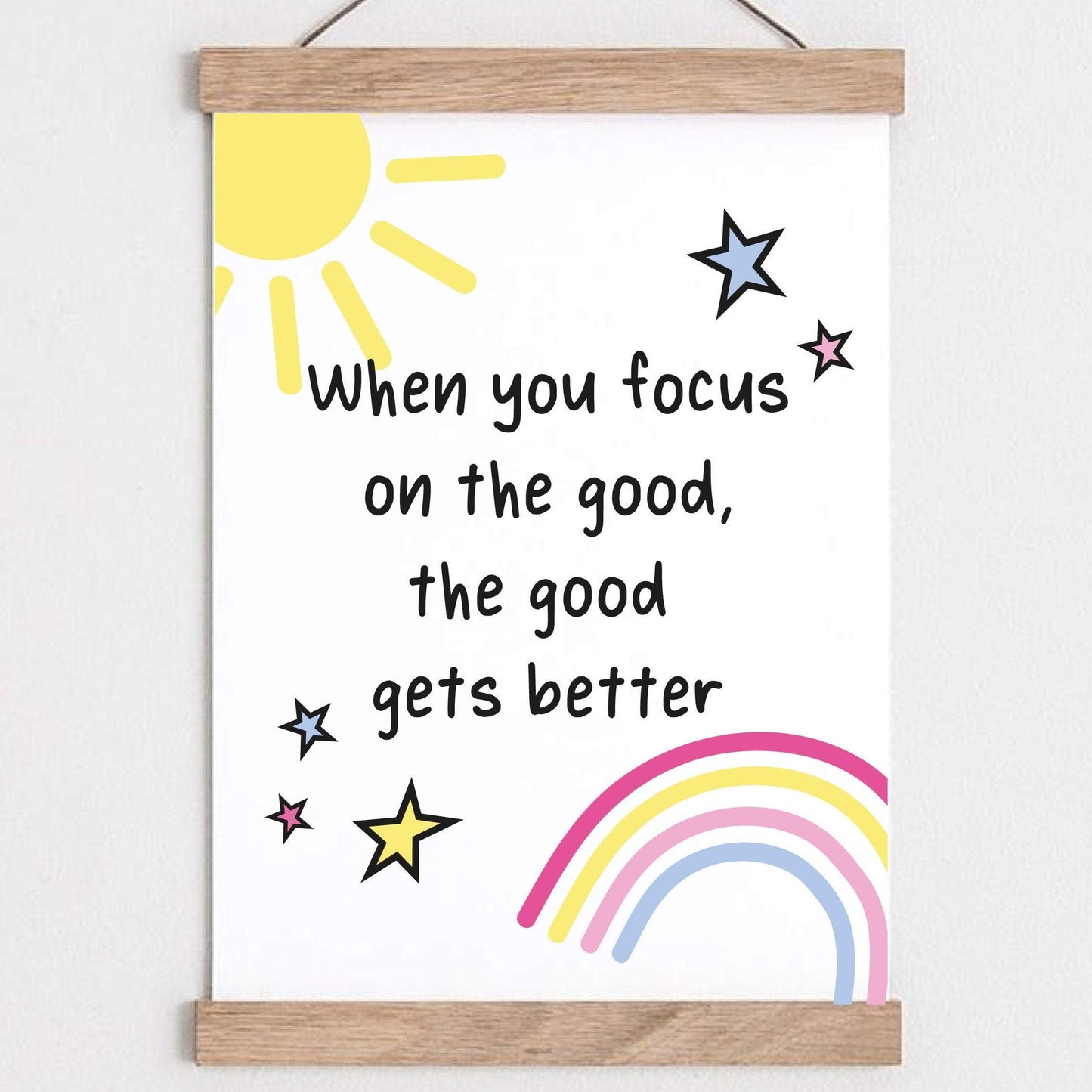 Do more of what makes you happy Inspirational Print