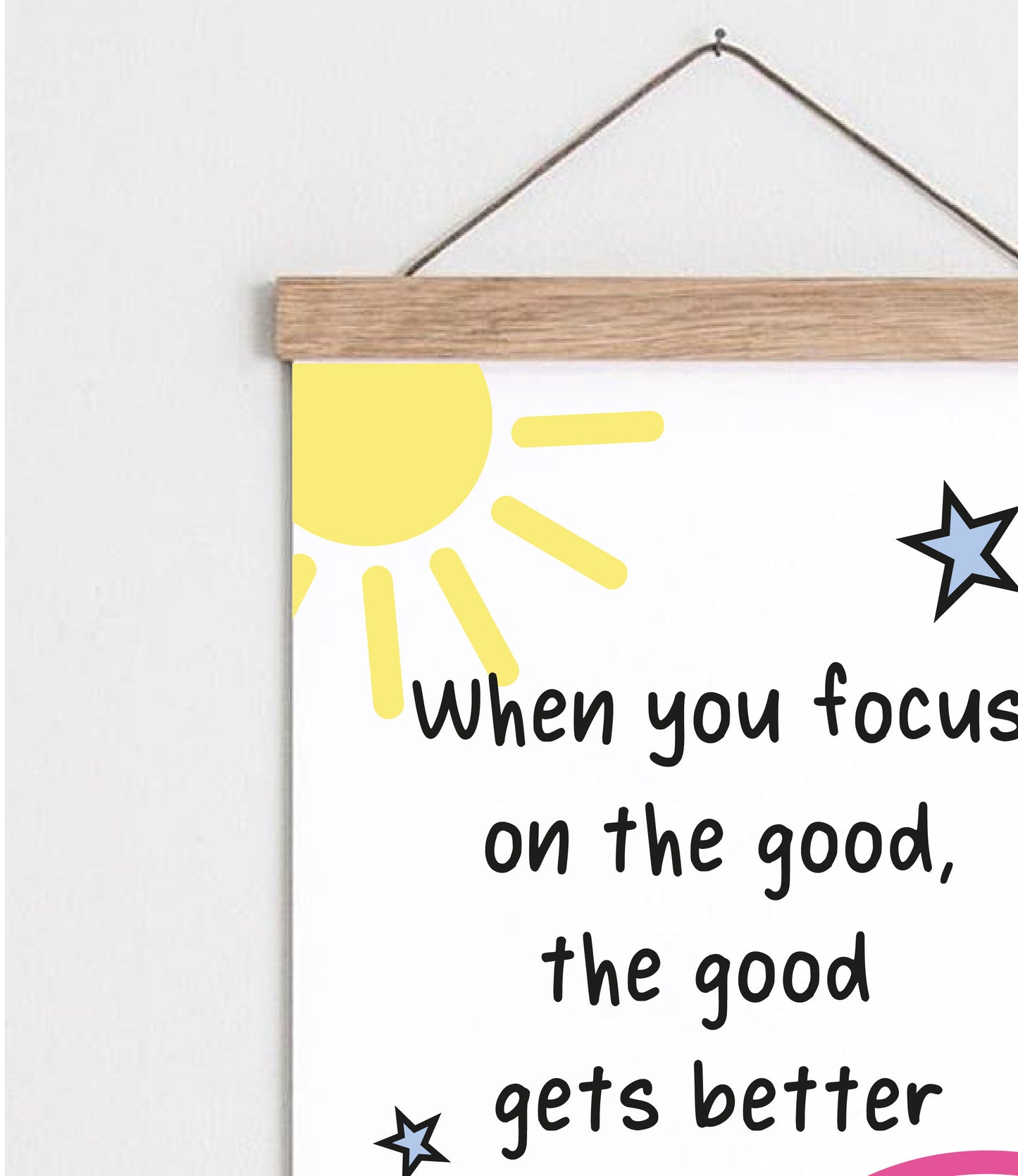 Do more of what makes you happy Inspirational Print