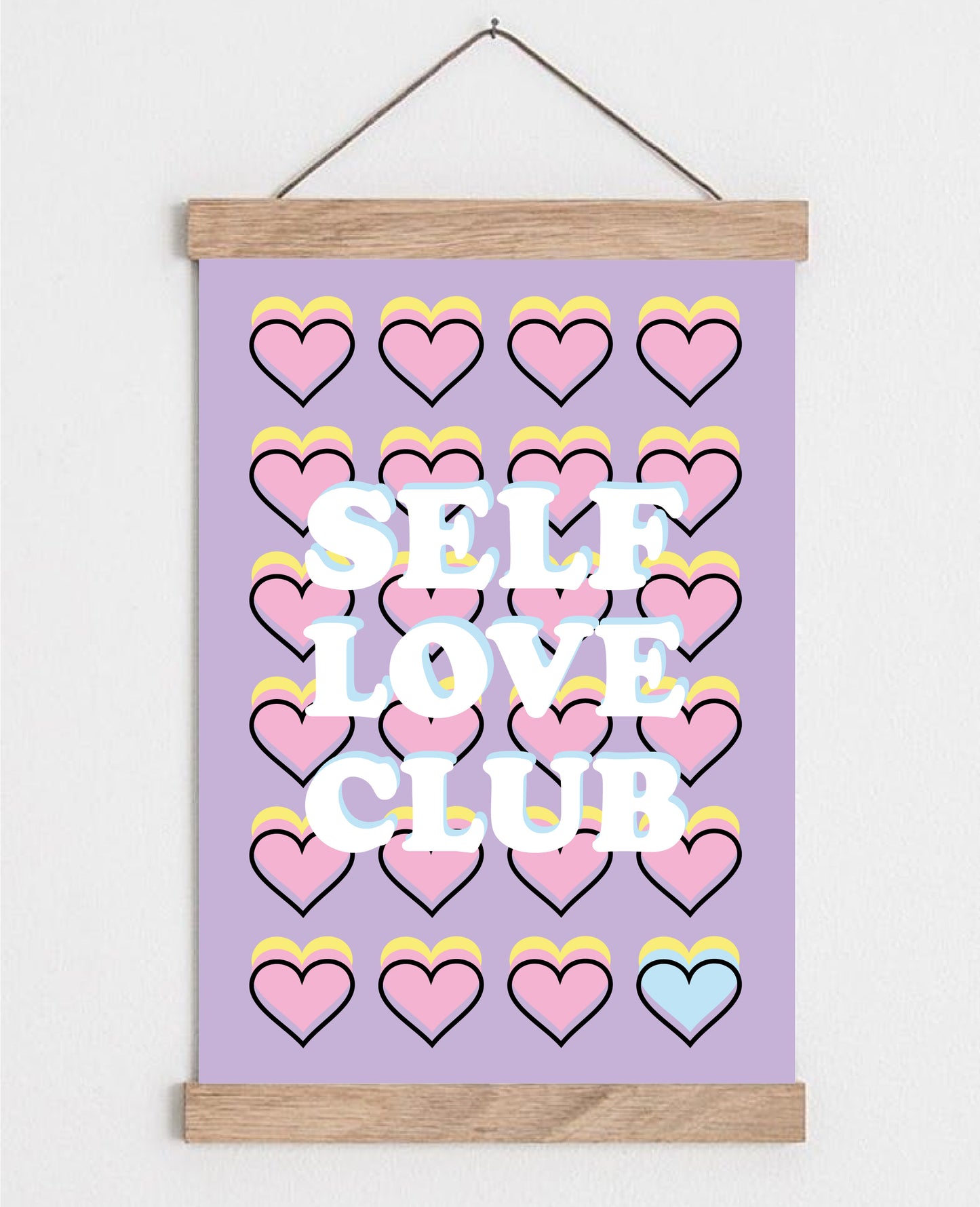 Self Love Club Wall Art Print