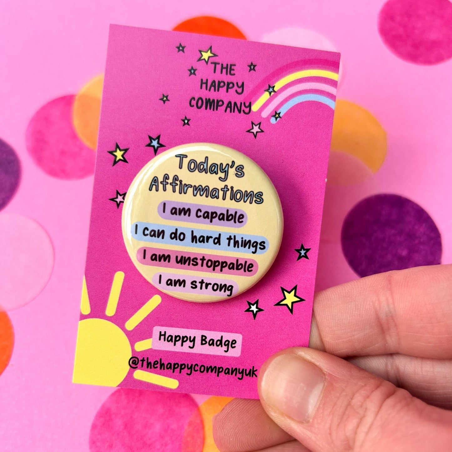 Today's Affirmations Badge