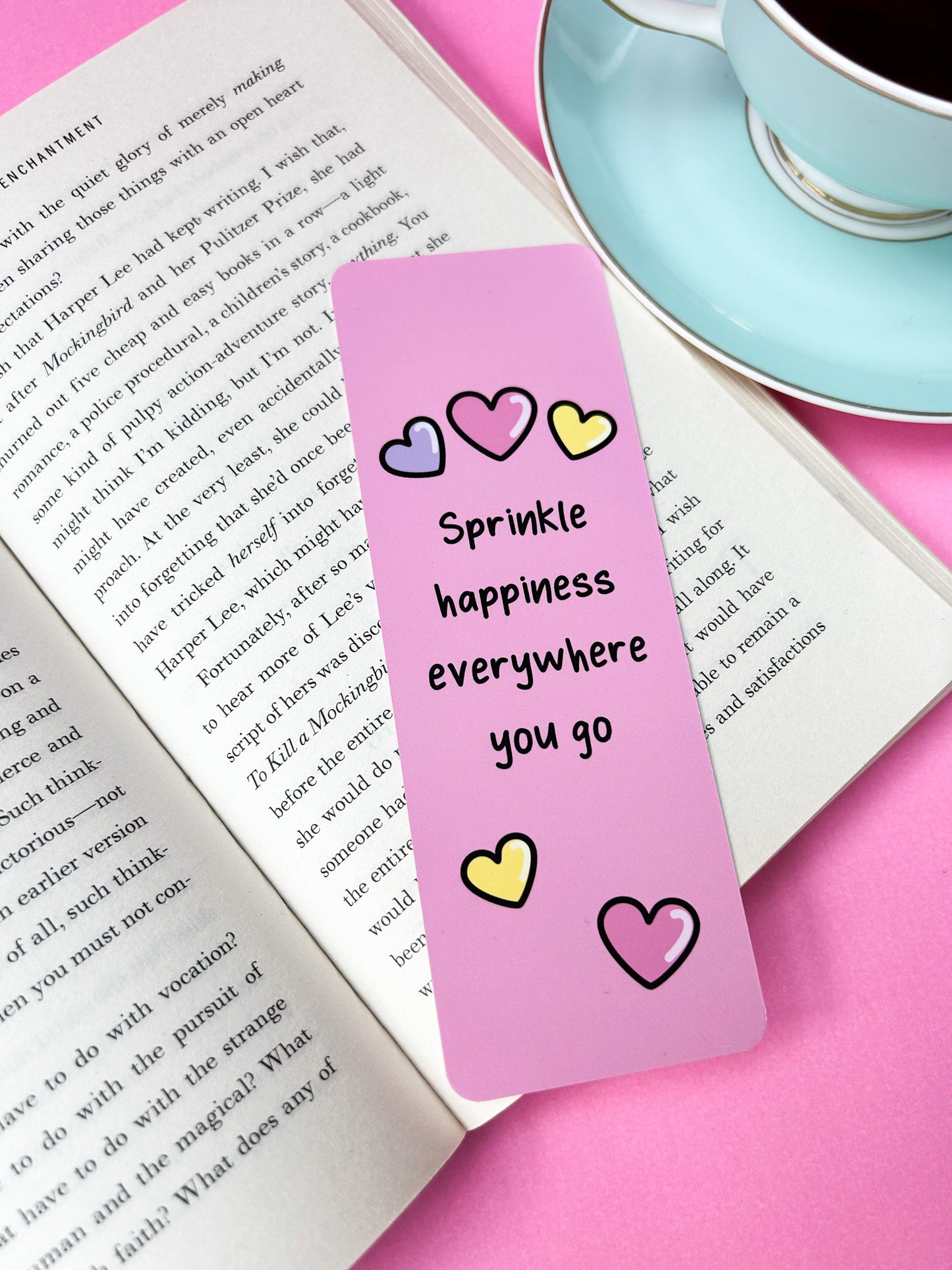 Sprinkle Happiness Everywhere You Go Bookmark