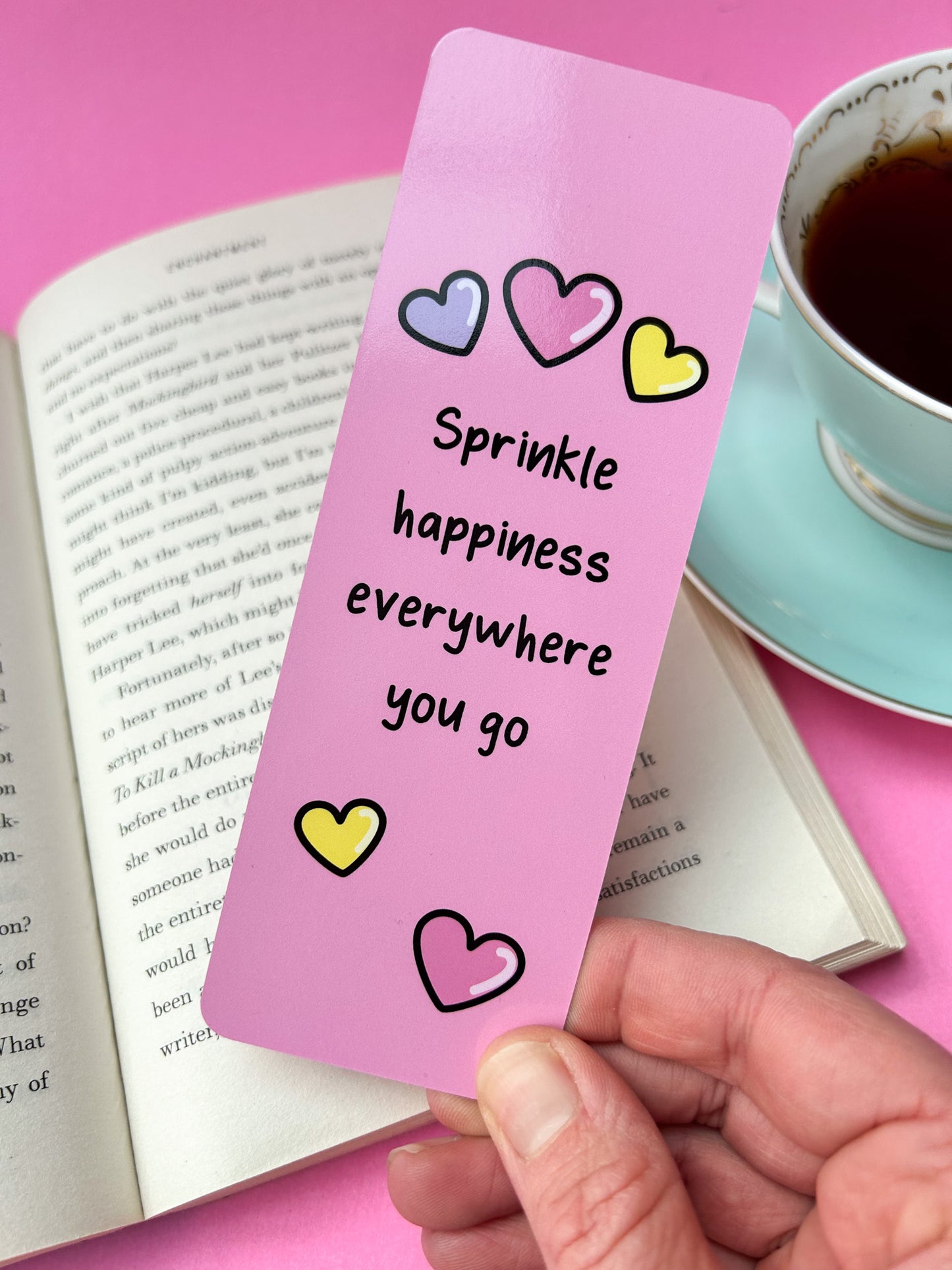 Sprinkle Happiness Everywhere You Go Bookmark