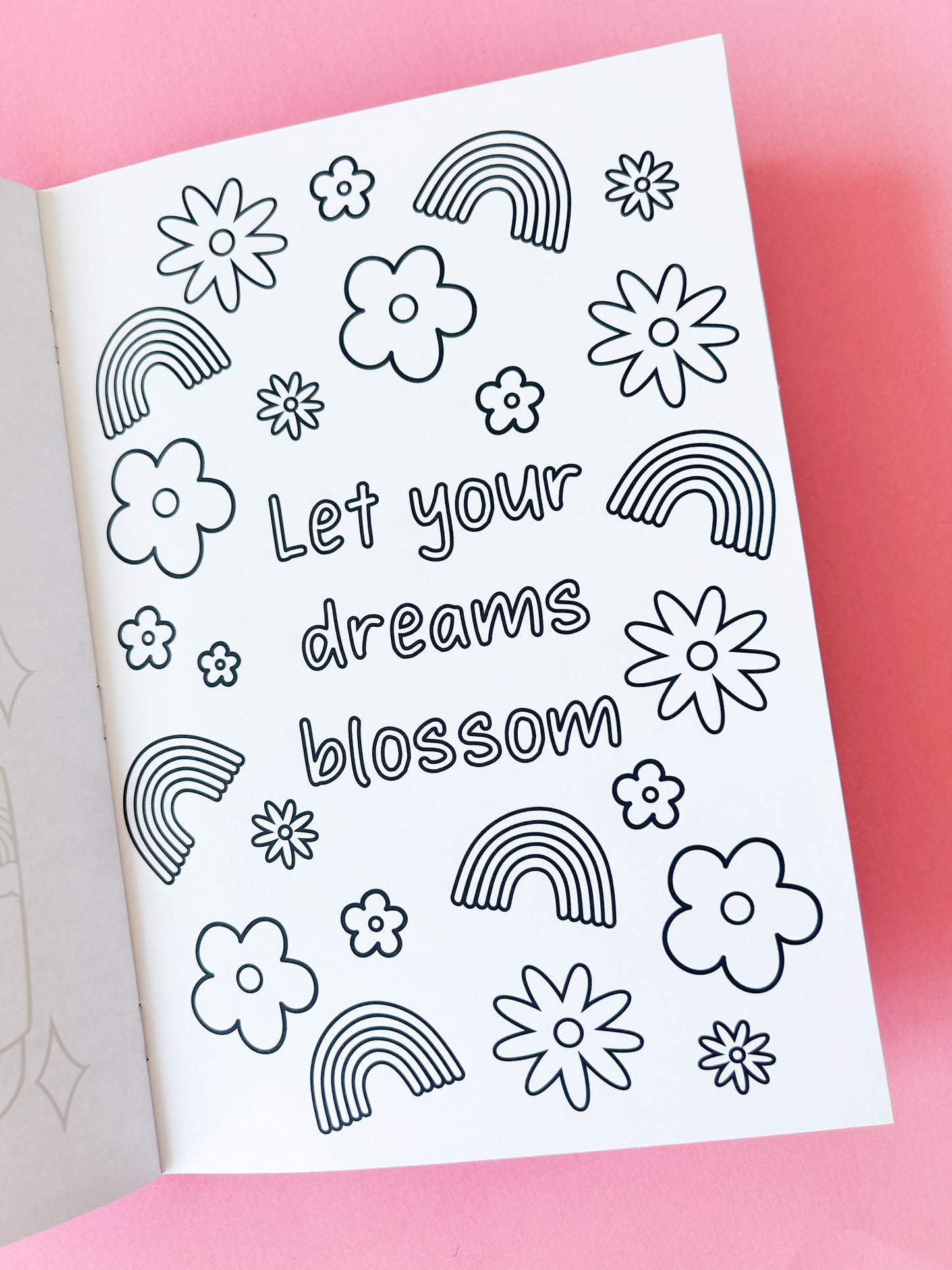 Super Second - Happiness Affirmations Colouring book