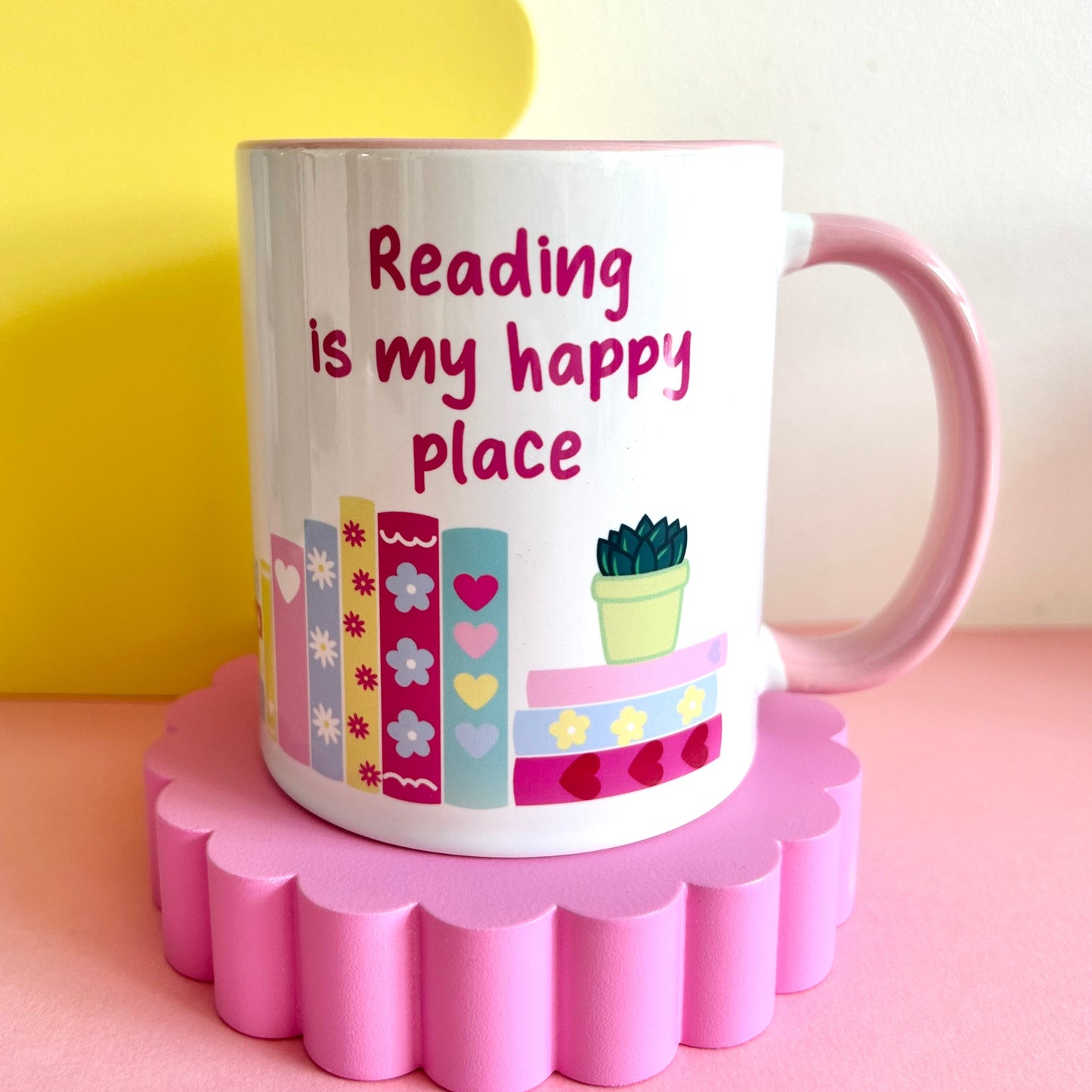 Reading Is My Happy Place Mug