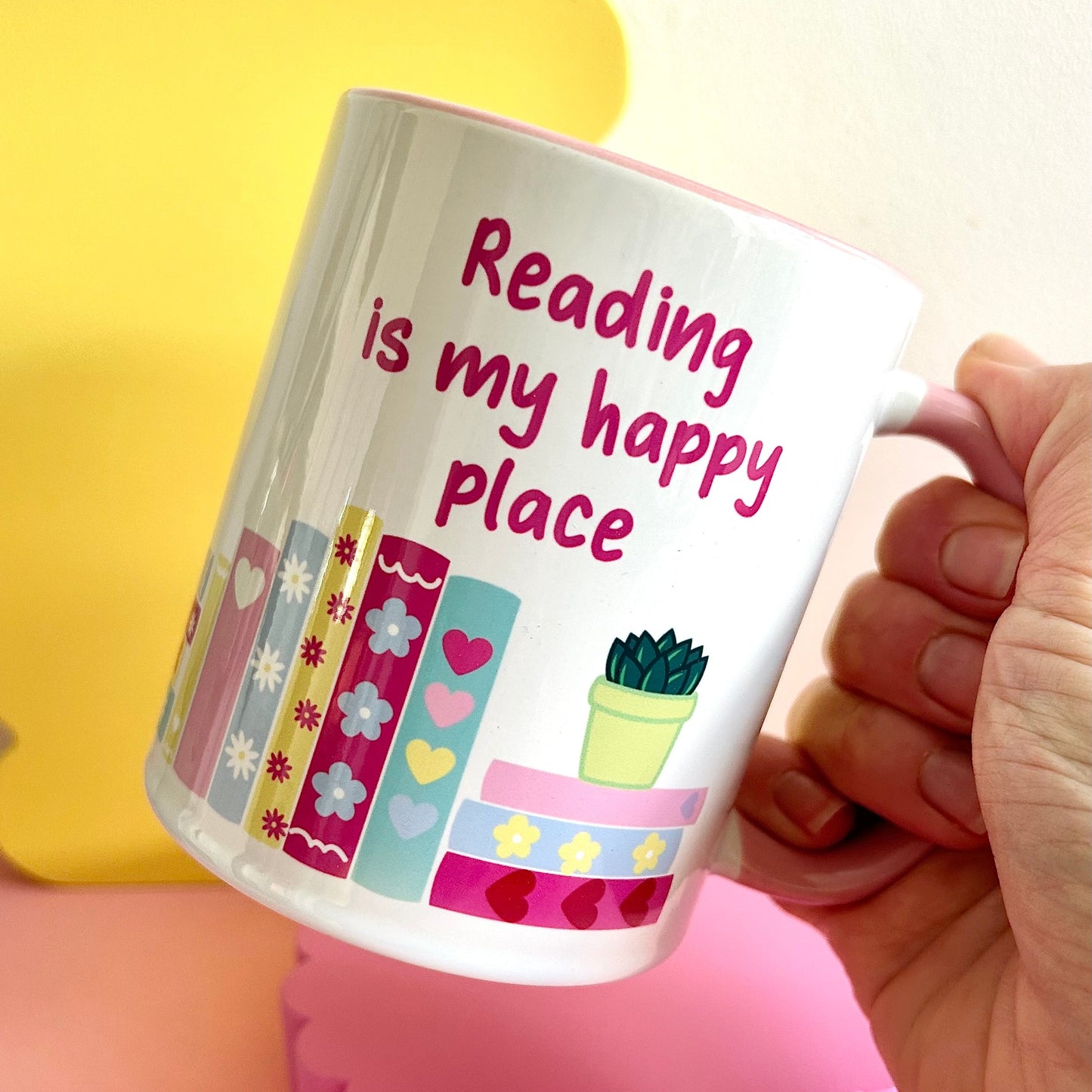Reading Is My Happy Place Mug