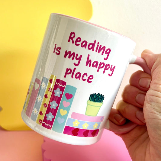 Reading Is My Happy Place Mug