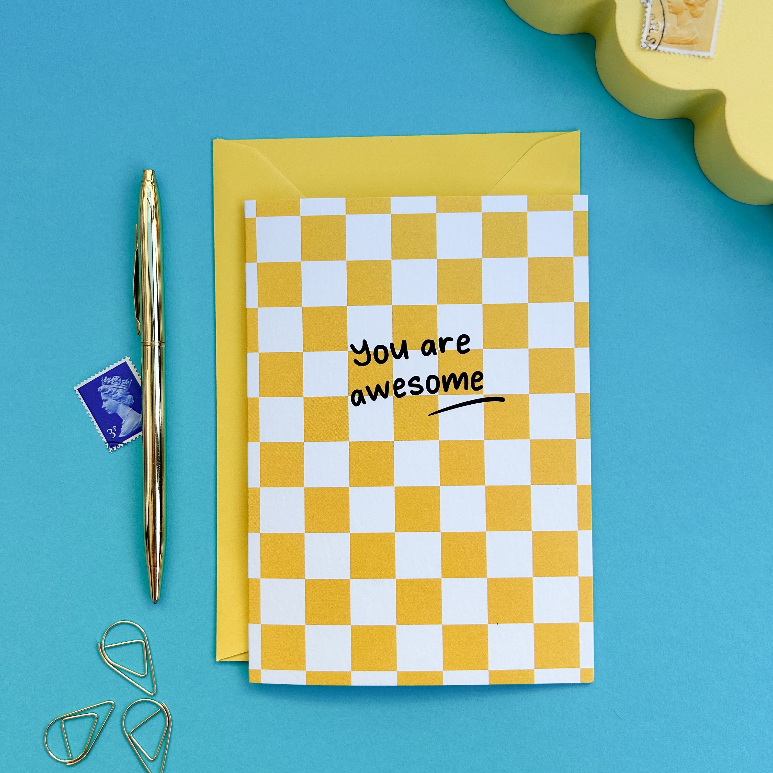 You Are Awesome Check Card – The Happy Company uk