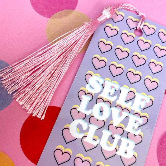 Self Love Club Tassel Bookmark