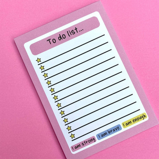 To Do List Notepad