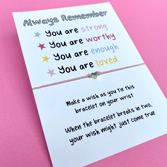 Affirmation Wish Bracelet