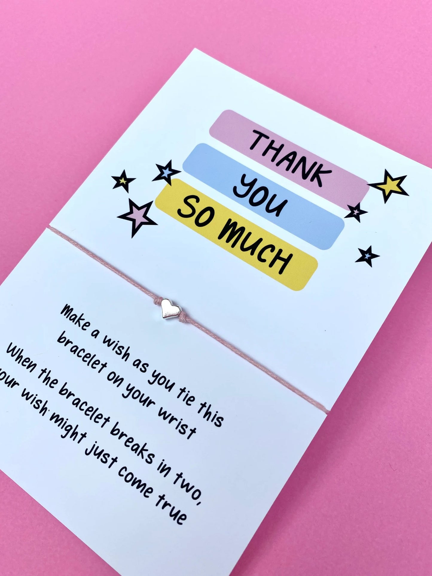 Thank You Wish Bracelet
