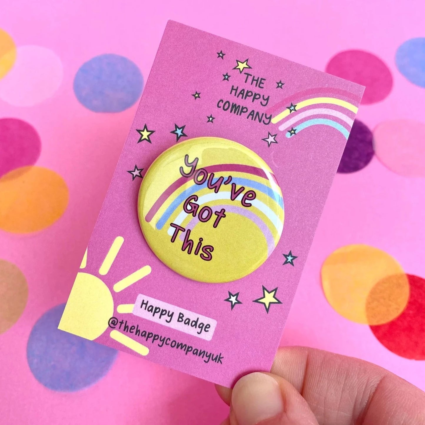 You've got this affirmation Pin Badge