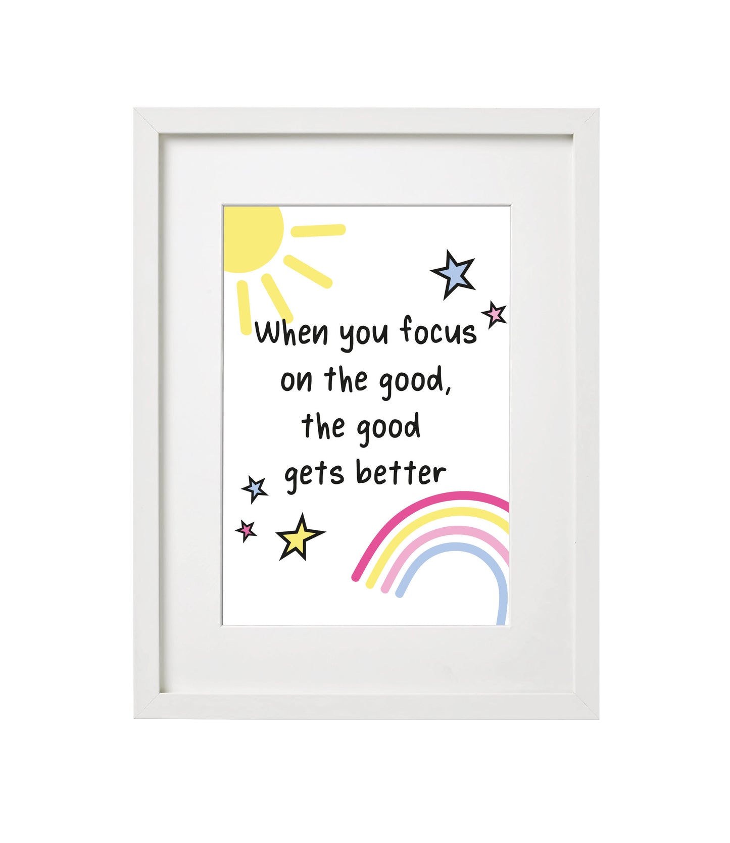 Do more of what makes you happy Inspirational Print