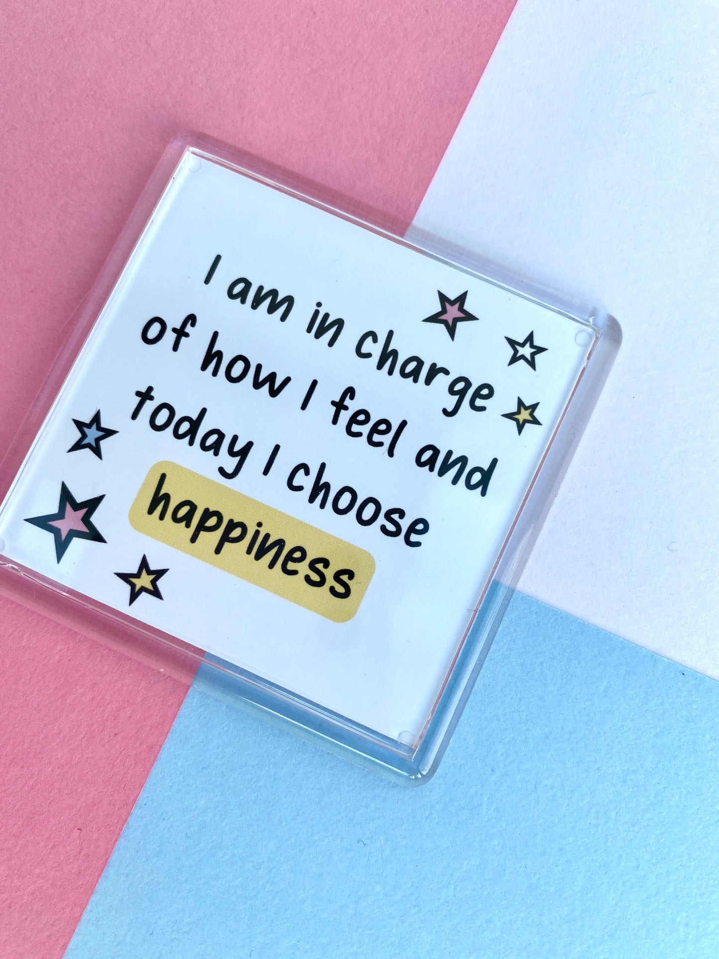 I Choose Happiness Affirmation Magnet