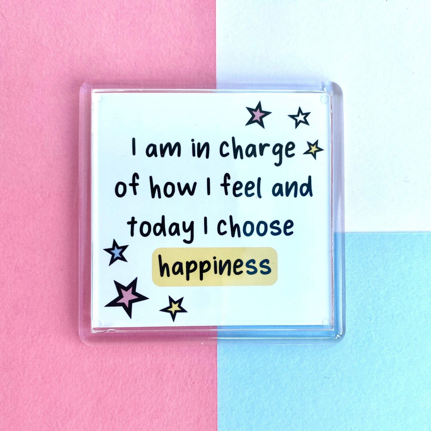 I Choose Happiness Affirmation Magnet